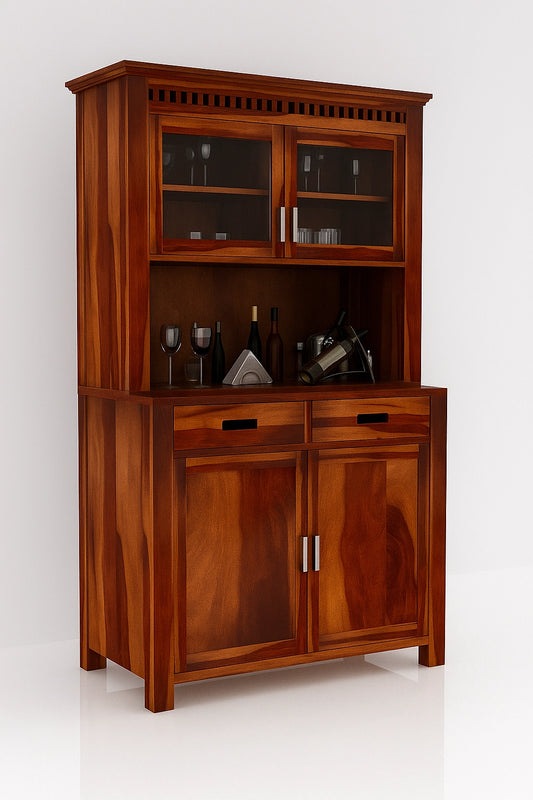 Adolf Wooden Bar Cabinet