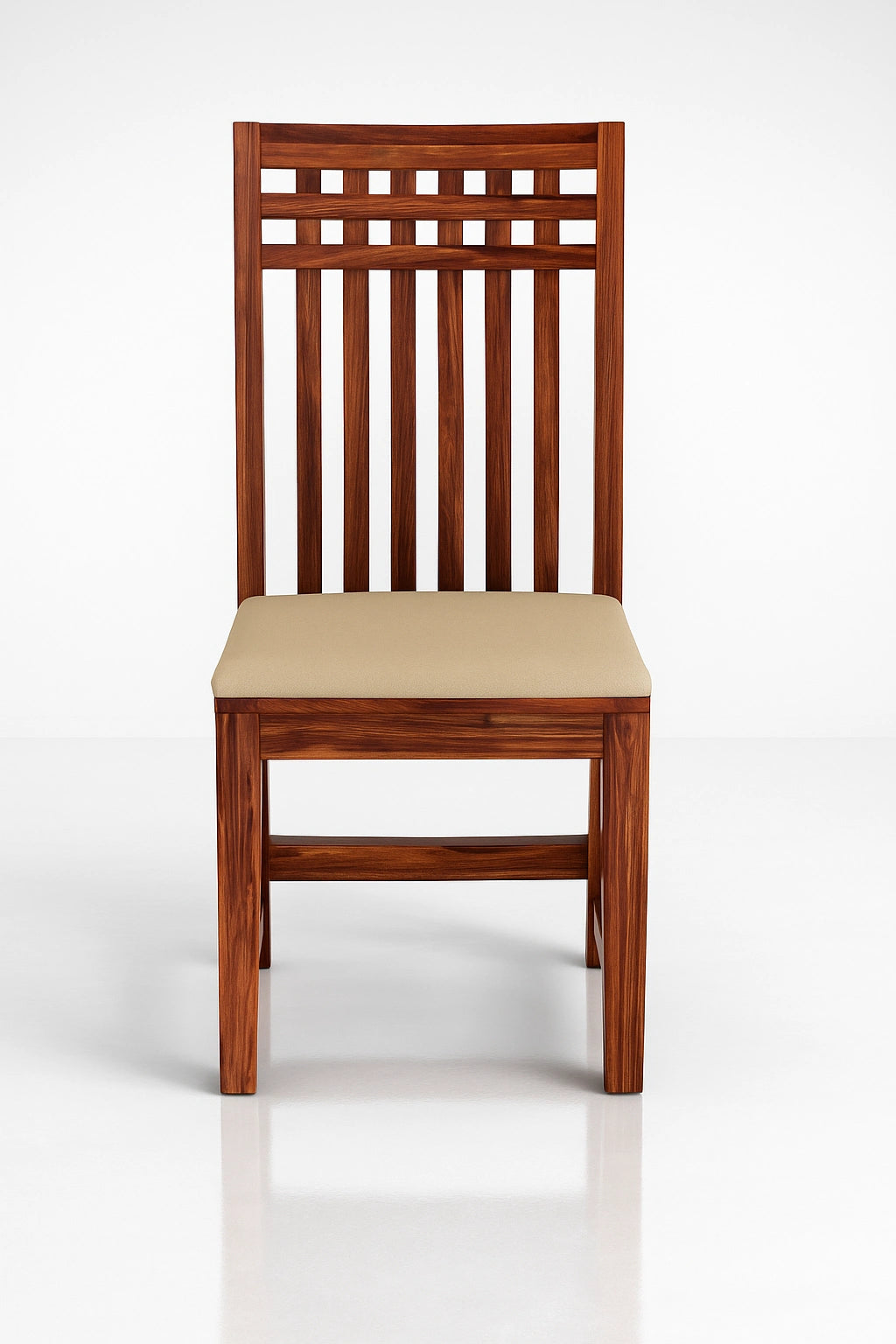 Adolf Wooden Compact Dining Table 4 Seater Set