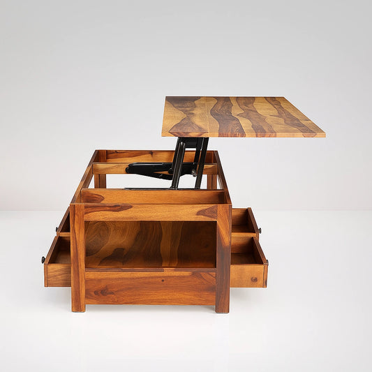 Nivasa Wooden Lift Top Coffee Table