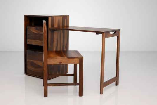 Antara Wooden Folding Table with Chair