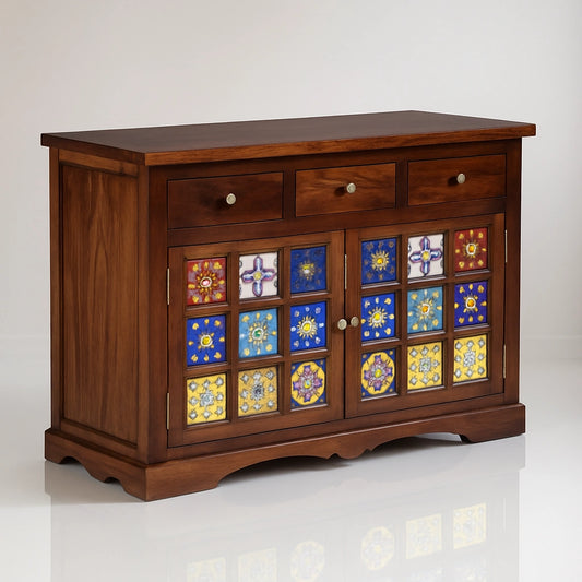 Casa Contemporary Sheesham Wood Sideboard