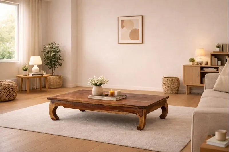 Param Wooden Center Table