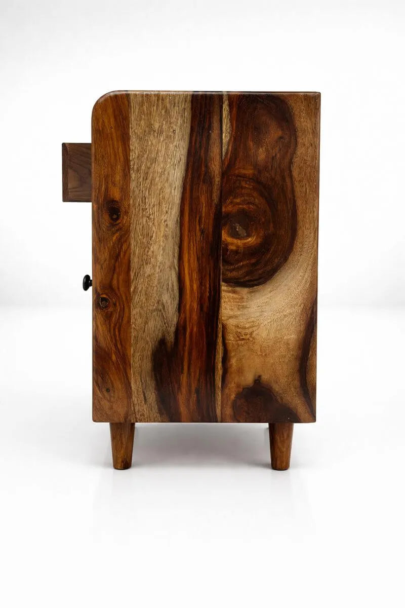 Siya Sheesham Wood Bed Side Table