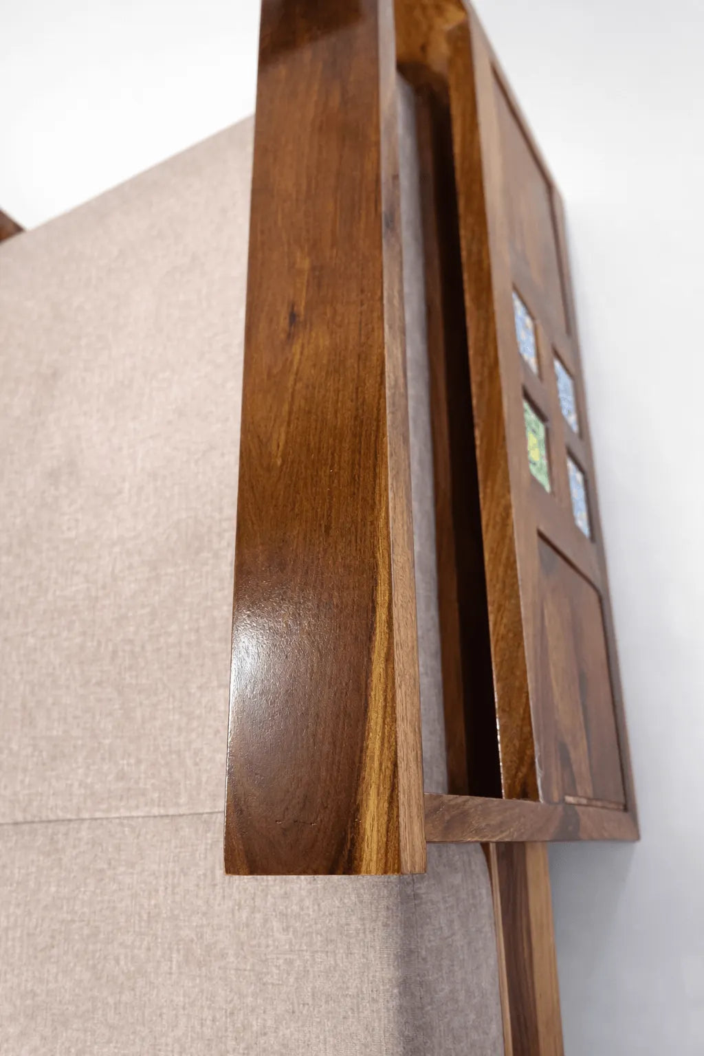 Casa Sheesham Wooden Sofa Bed