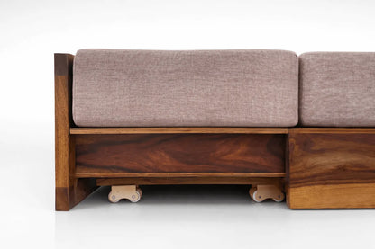 Casa Sheesham Wooden Sofa Bed