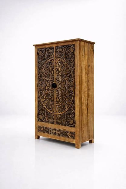 Ira Wardrobe 2 Door Mango Wood