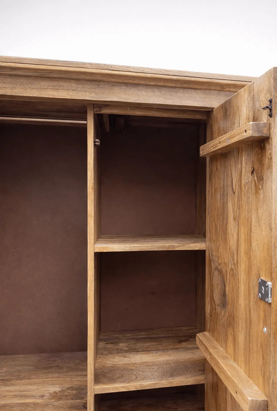 Ira Wardrobe 2 Door Mango Wood