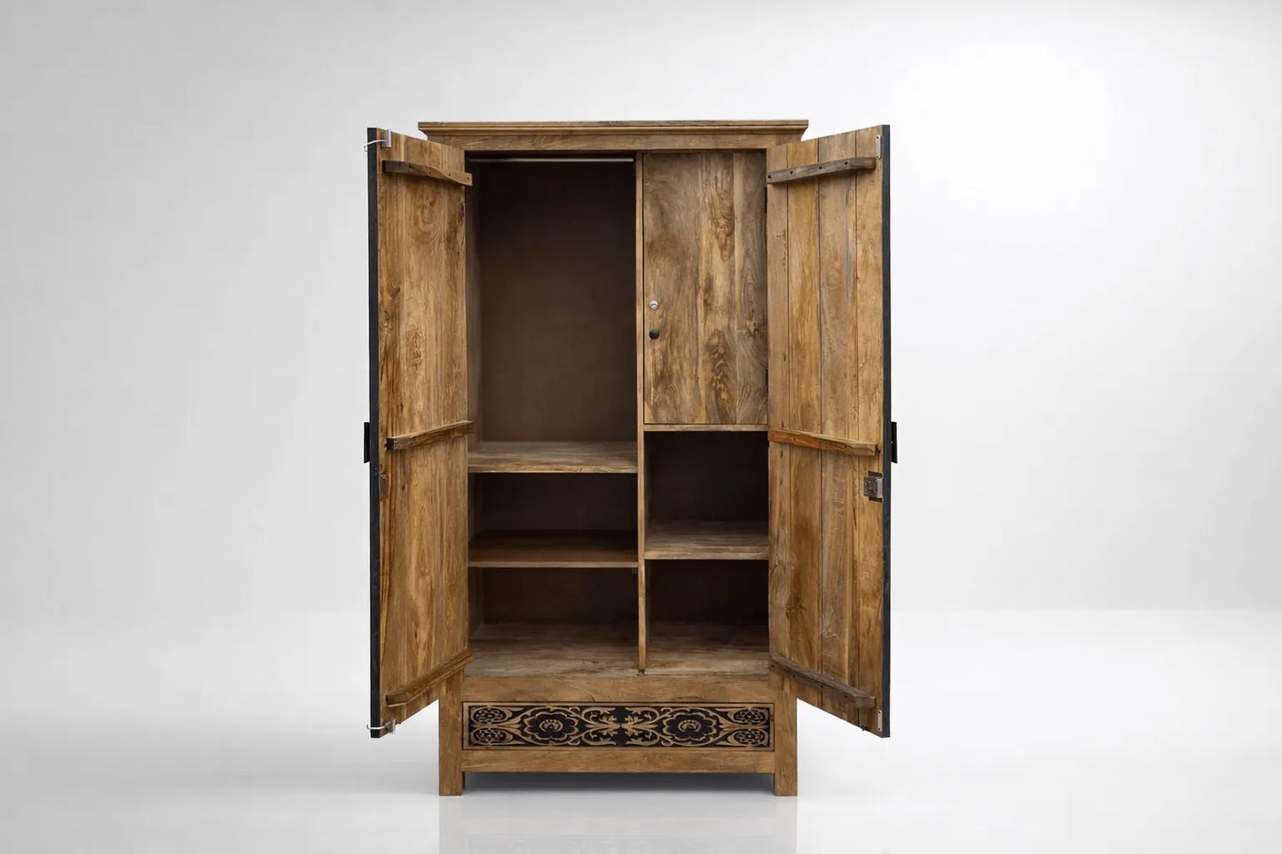 Ira Wardrobe 2 Door Mango Wood