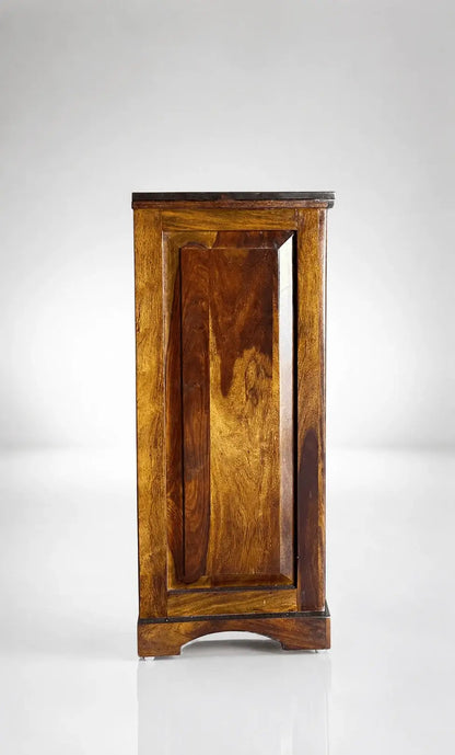 Casa Solid Wood Sheesham Cabinet With Drawer