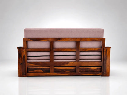 Siya Casa Solid Wood Sheesham Sofa Bed