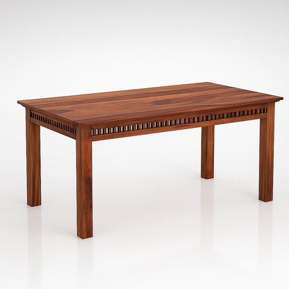 Adolf Wooden Dining Table 6 Seater Set with bench