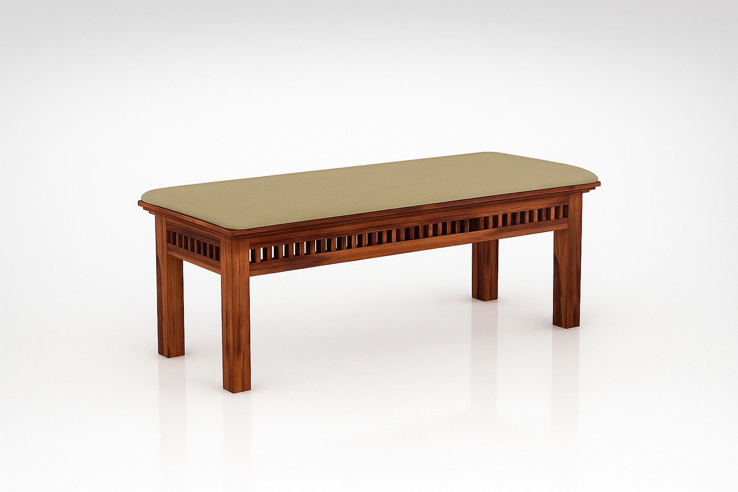 Adolf Wooden Dining Table 6 Seater Set with bench