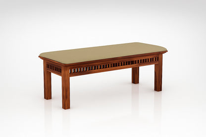 Adolf Wooden Dining Table 6 Seater Set with bench