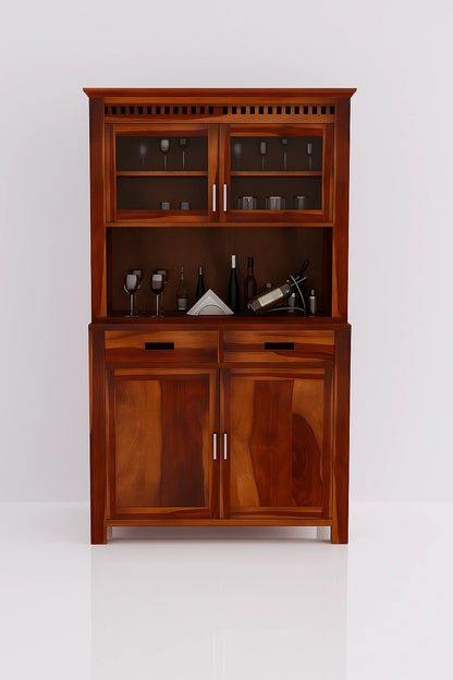 Adolf Wooden Bar Cabinet
