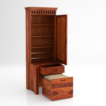Adolf Dressing Table With Storage Stool