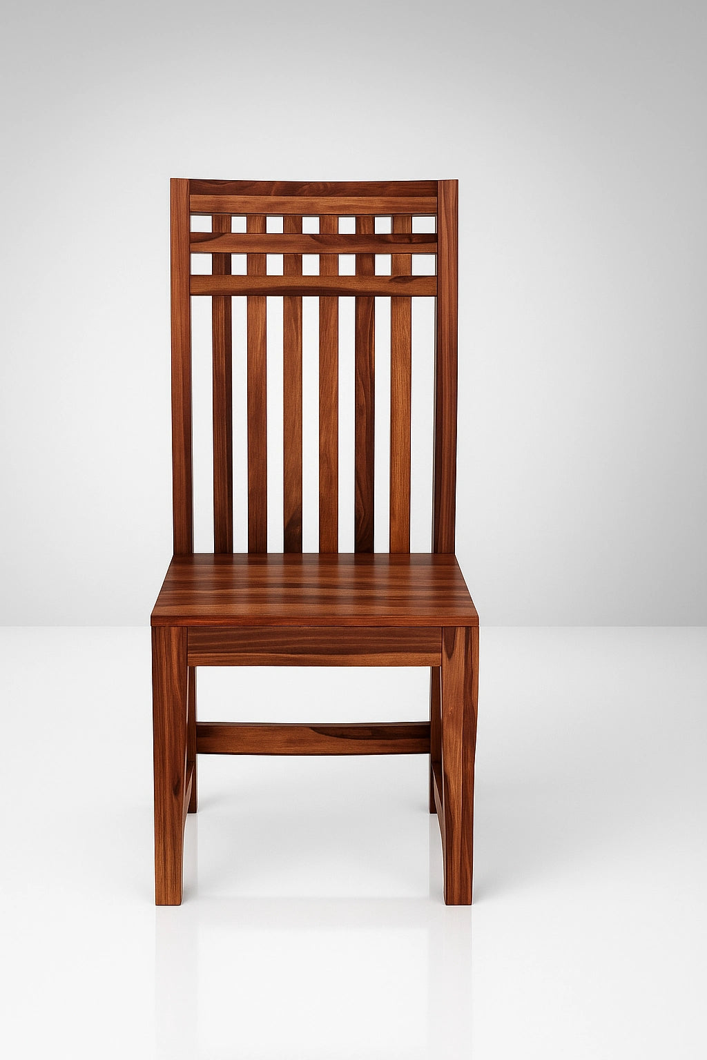 Adolf Wooden Dining Chair without cushion