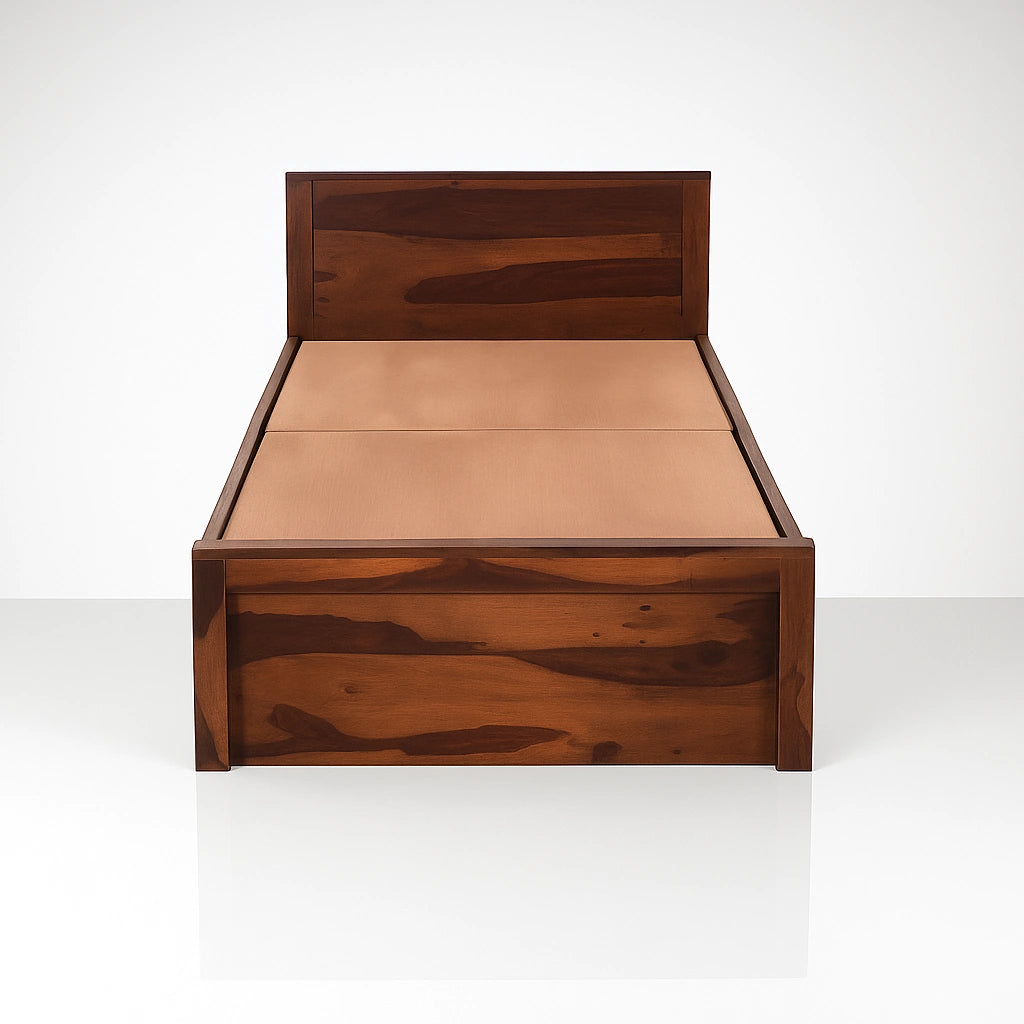 Nivasa Wooden Single bed