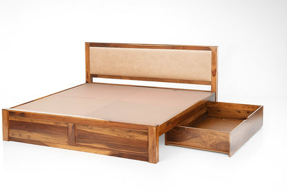 Antara Wooden Queen Double Bed