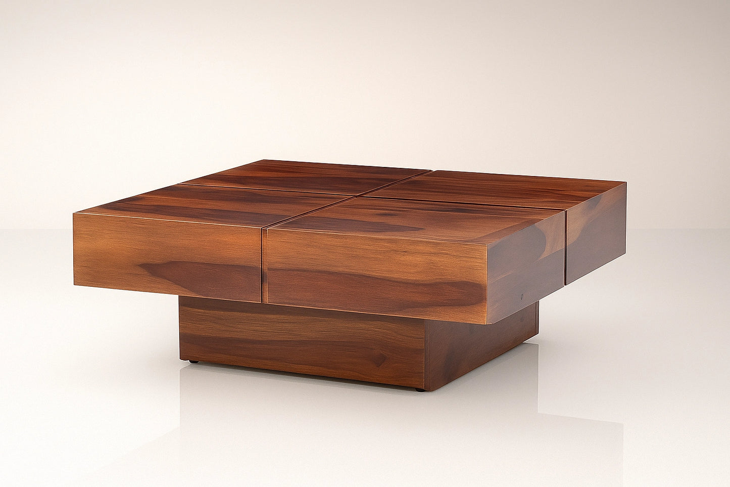 Parn Center Table in Sheesham Wood