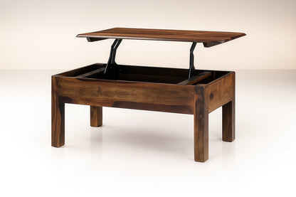 Utsav Wooden Hydraulic centre Table