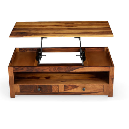 Nivasa Wooden Lift Top Coffee Table