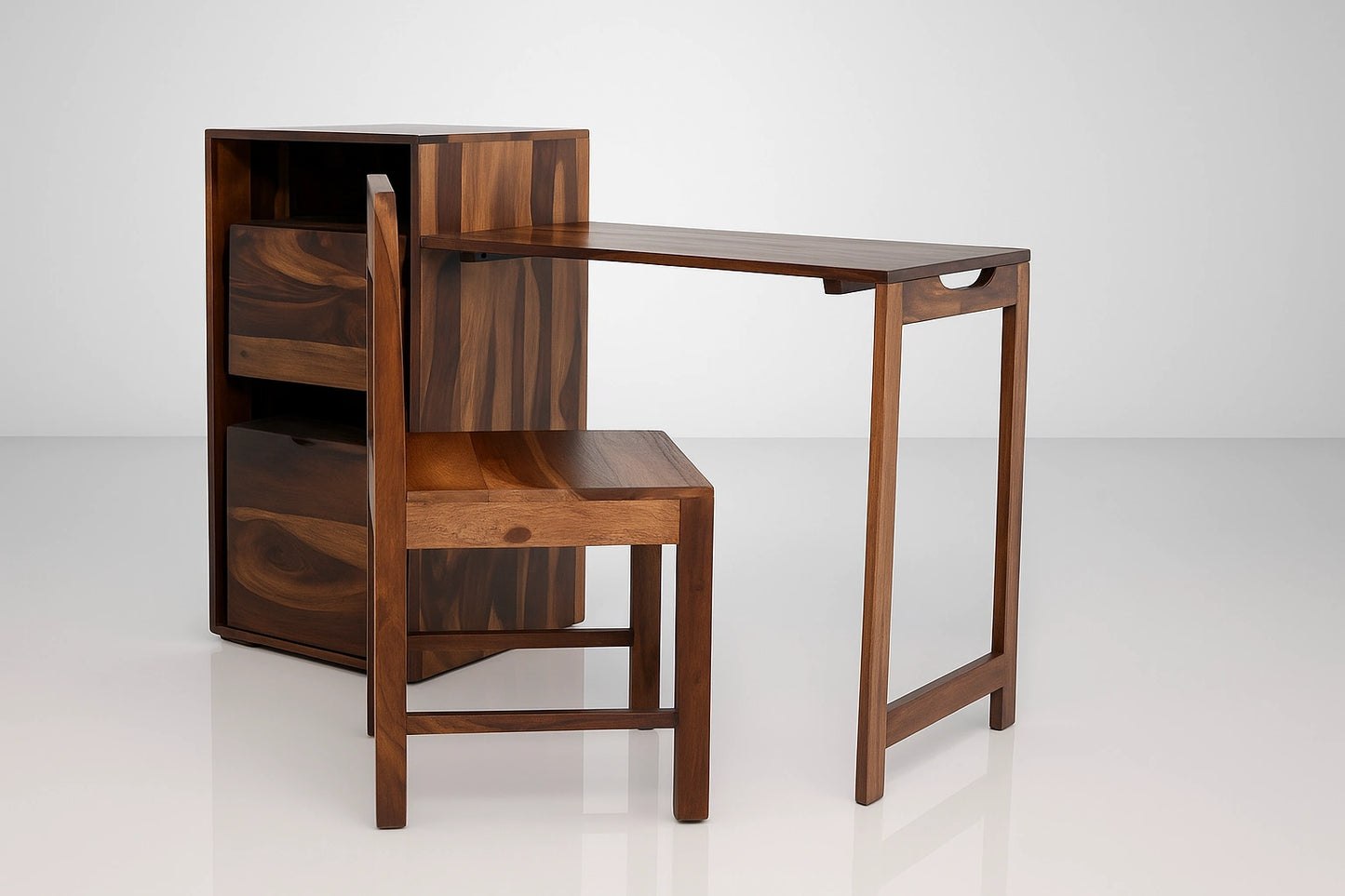 Antara Wooden Folding Table with Chair