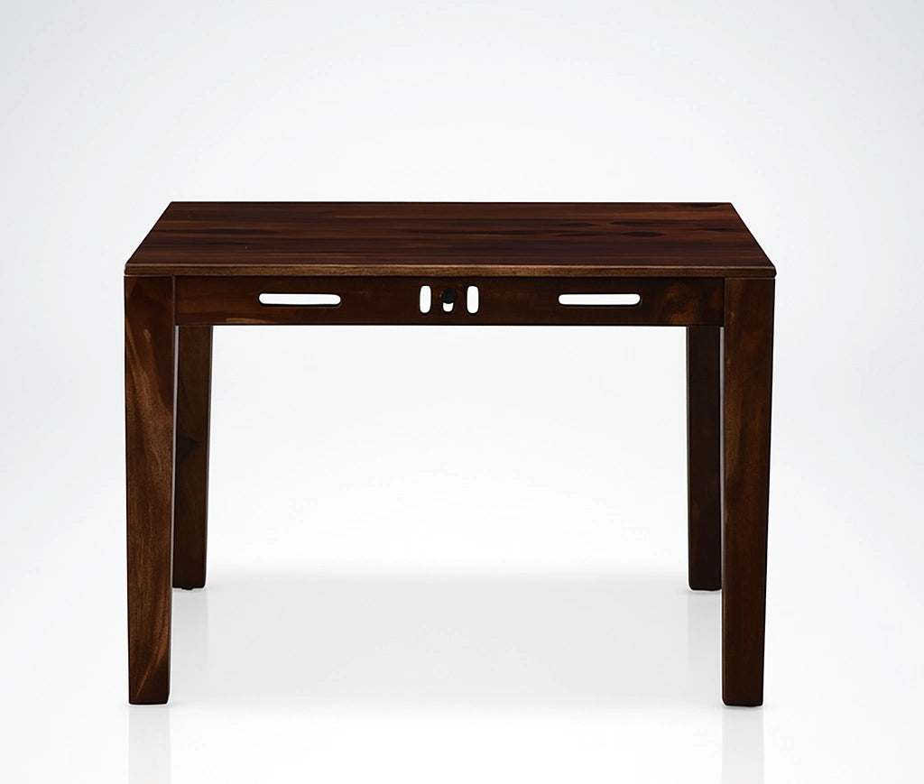 Grandeur Wooden Dining Table 4 Seater Set
