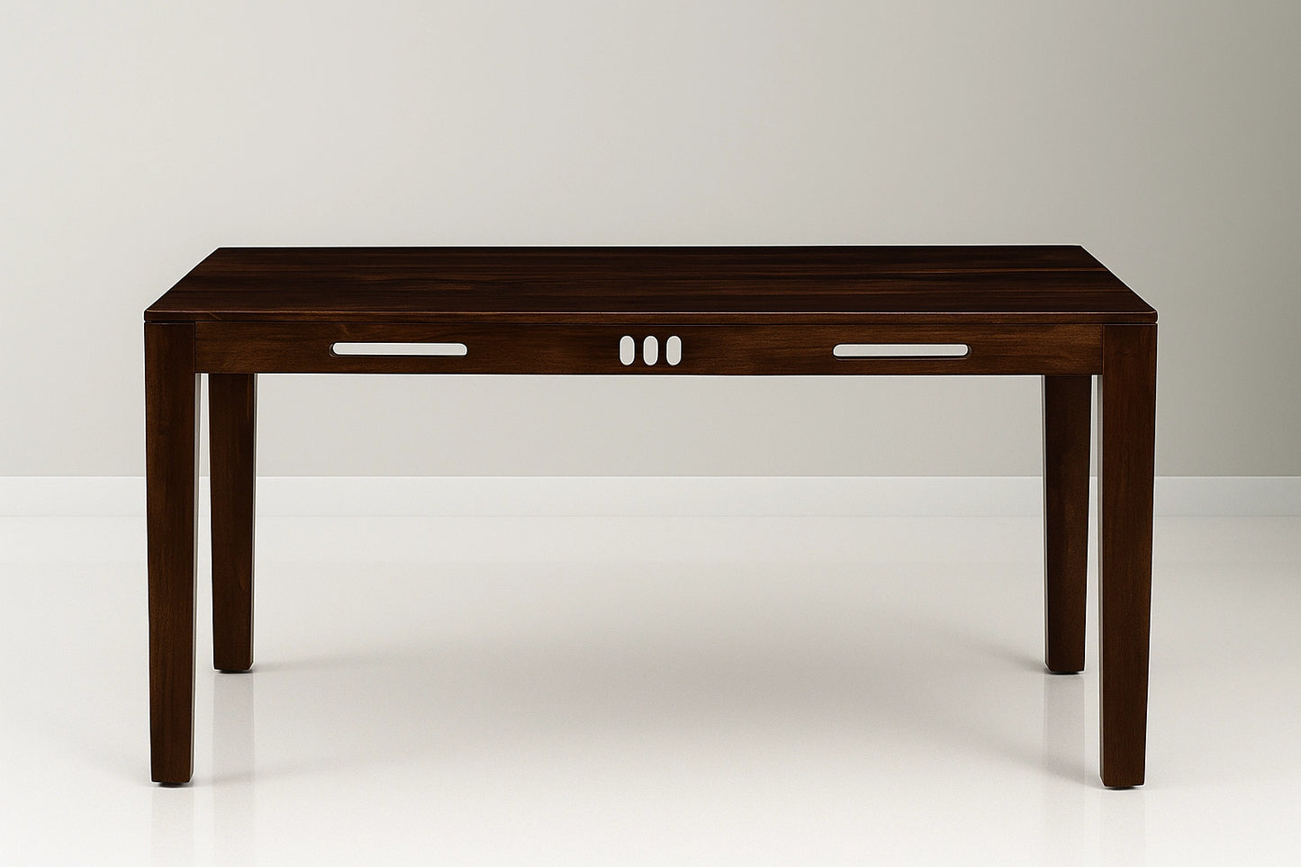 Grandeur Wooden Dining Table 6 Seater Set With Bench and cushions