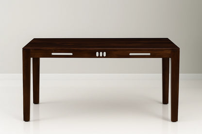 Grandeur Wooden Dining Table 6 Seater Set with cushions