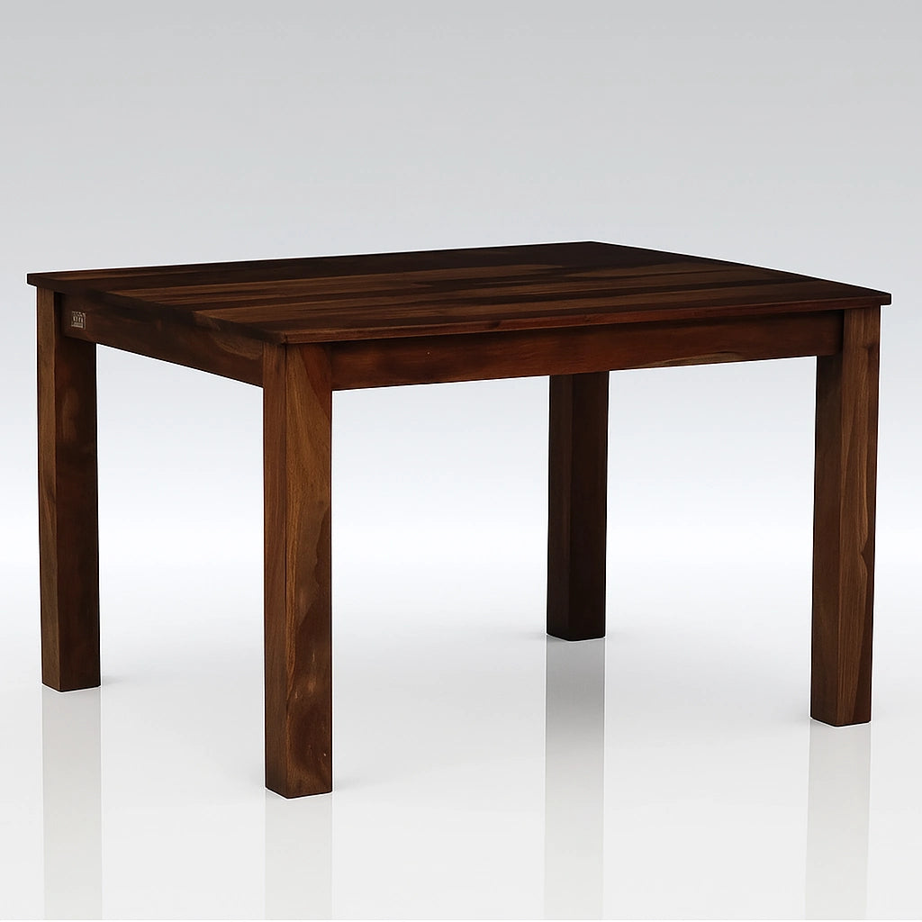 Harmony Sheesham Wood Dining Table 4 Seater Set