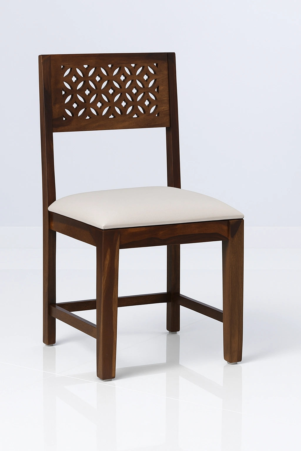 Roots Wooden Dining Table 6 Seater Set with bench and cushions