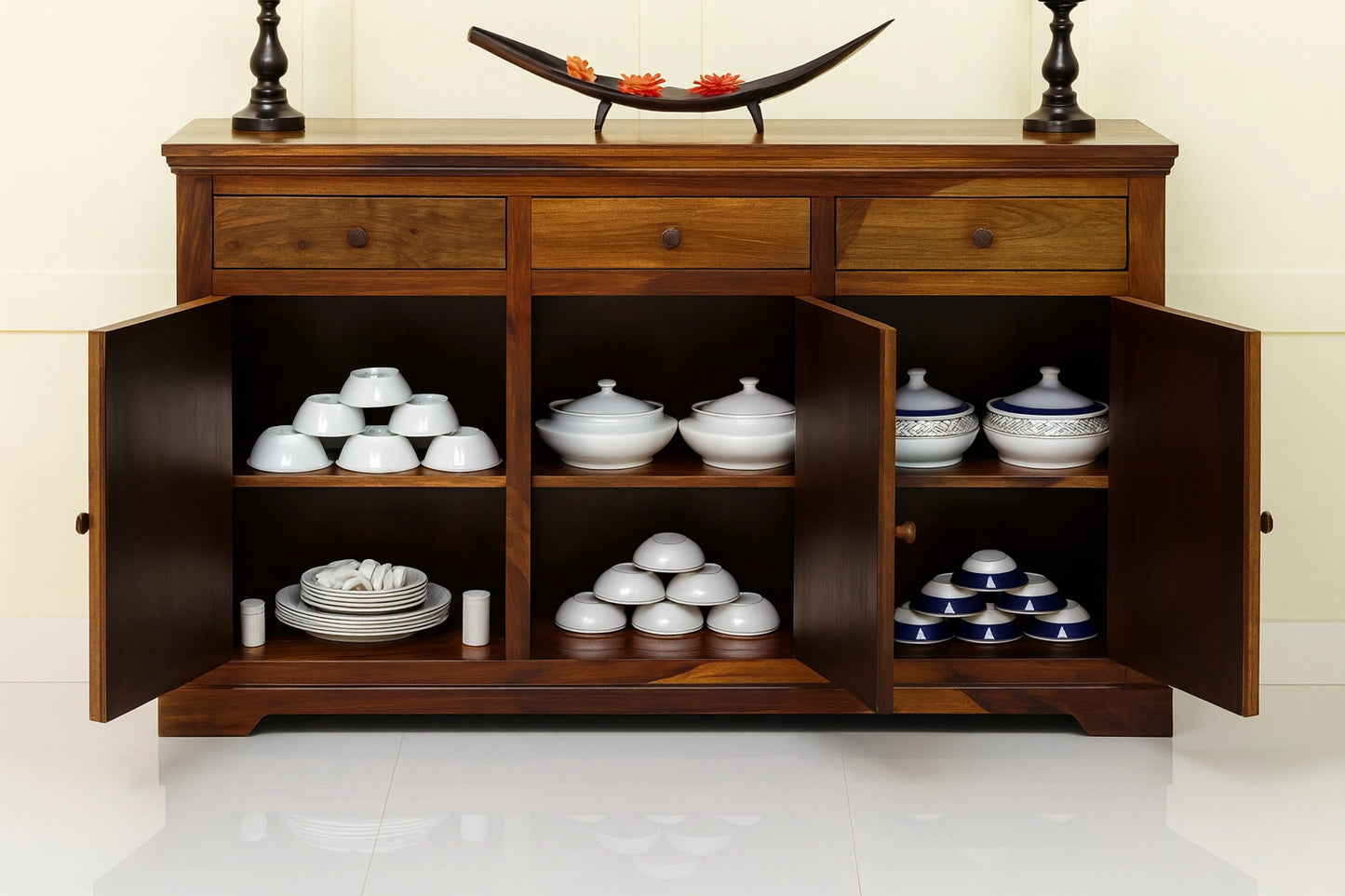 Niwar Sheesham Solid Wood Sideboard