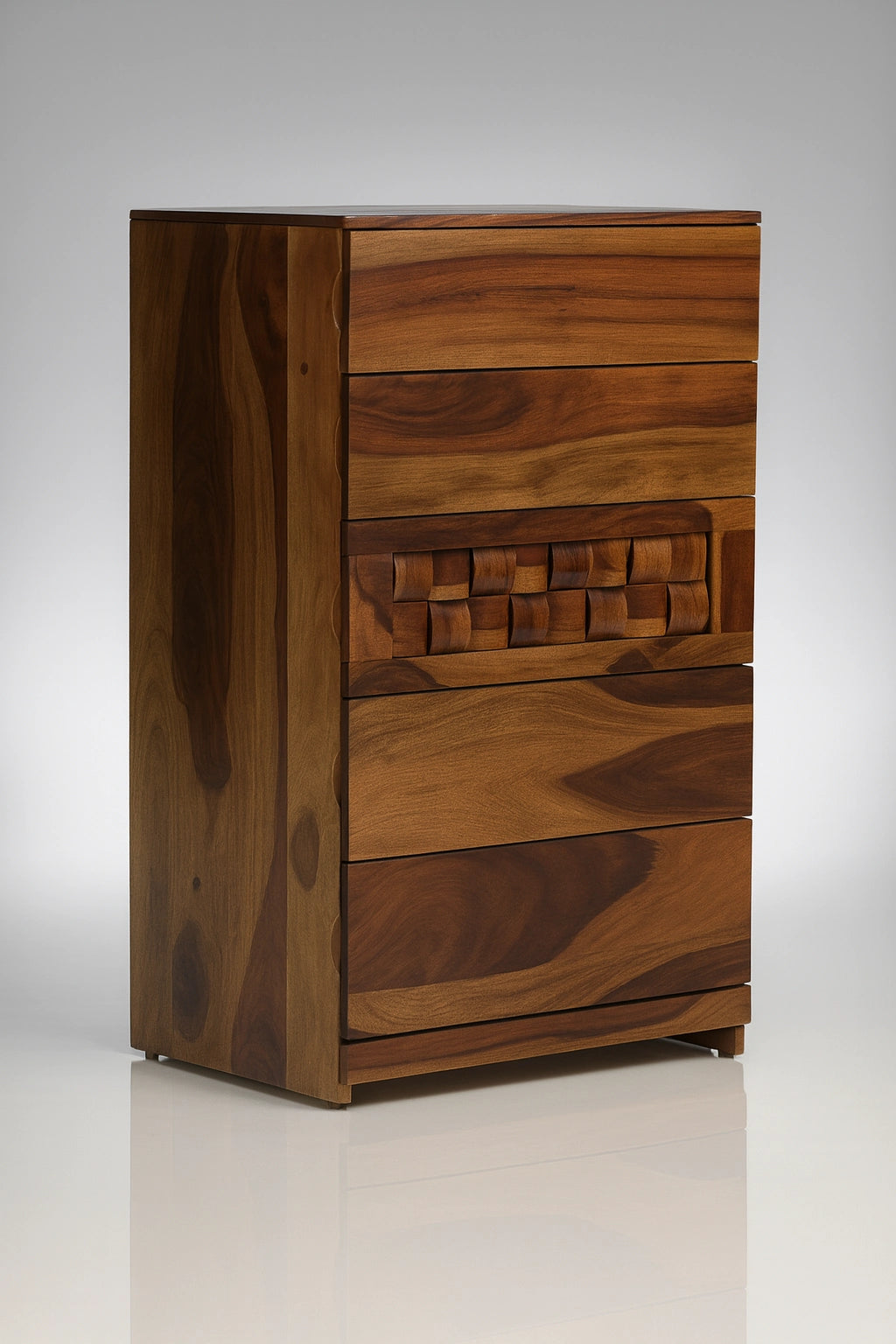 Niwar Solid Wooden Chest Of Drawers