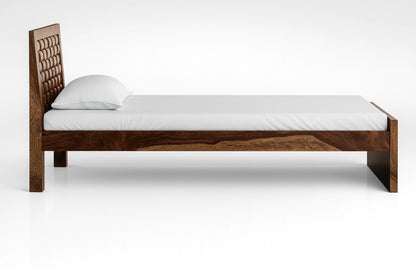 Niwar Wooden Single Bed without storage