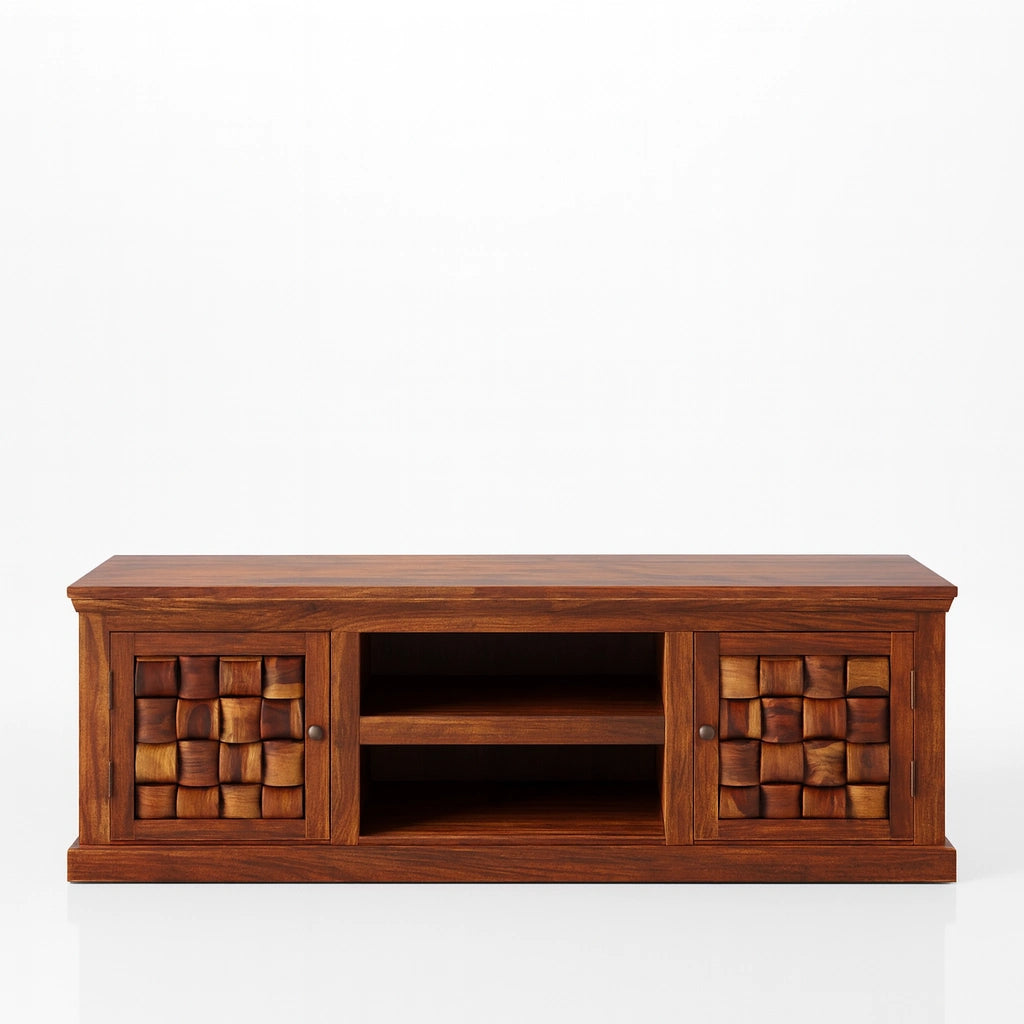 Niwar Solid Wooden Tv Unit