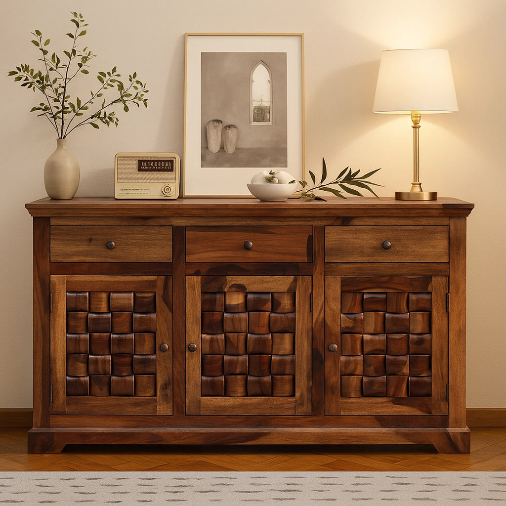 Niwar Sheesham Solid Wood Sideboard