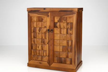 Magadha Wooden Expandable Bar Cabinet