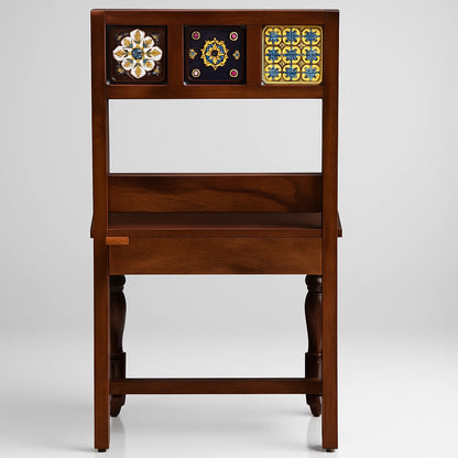 Casa Wooden Dining Table 4 Seater Set