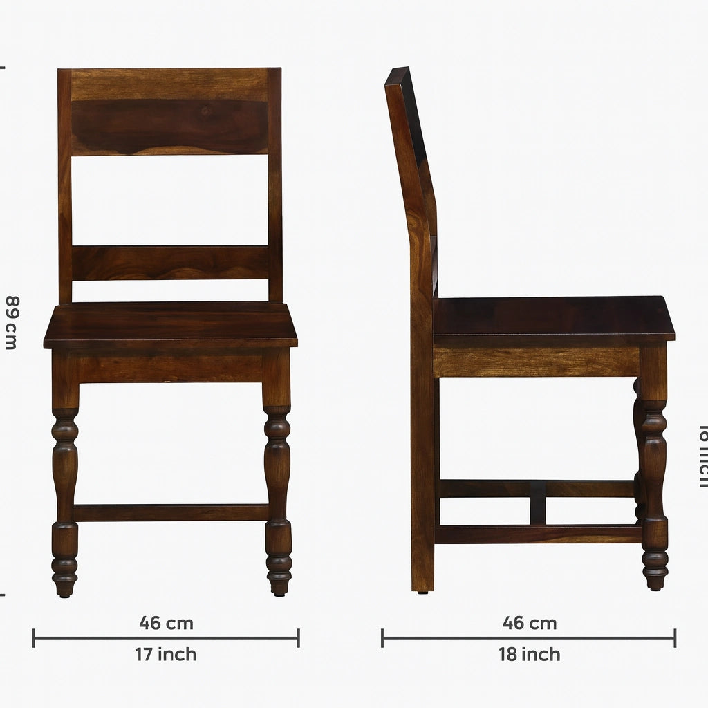 Casa Wooden Dining Table 6 Seater Set with Bench