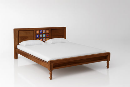 Casa Sheesham Wood King Size Bed