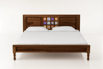 Casa Sheesham Wood King Size Bed