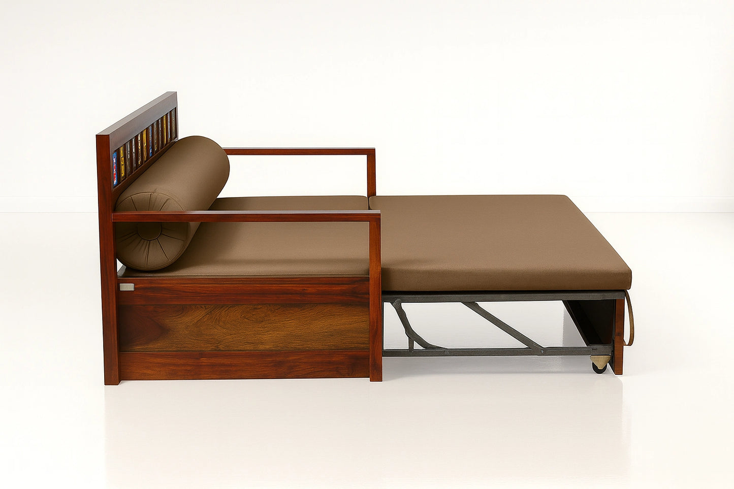 Casa Sheesham Wood Sofa Bed
