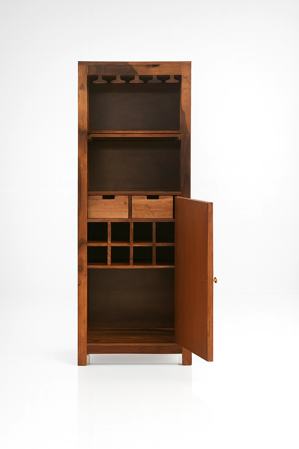 Magadha Sheesham Wood Bar Cabinet