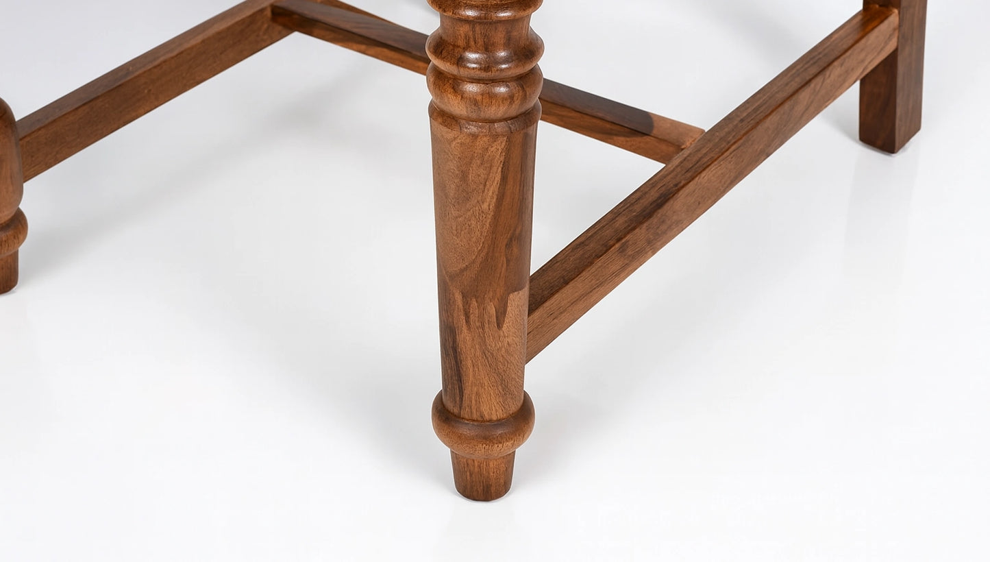 Lexus Wooden Dining Table 6 Seater Set With Bench