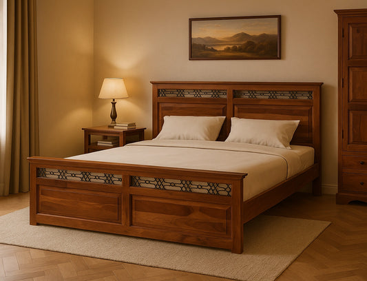 Lexus Wooden Queen Bed