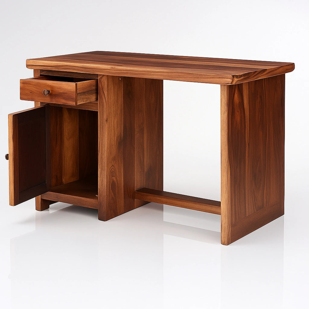 Niwar Study Table in Sheesham Wood