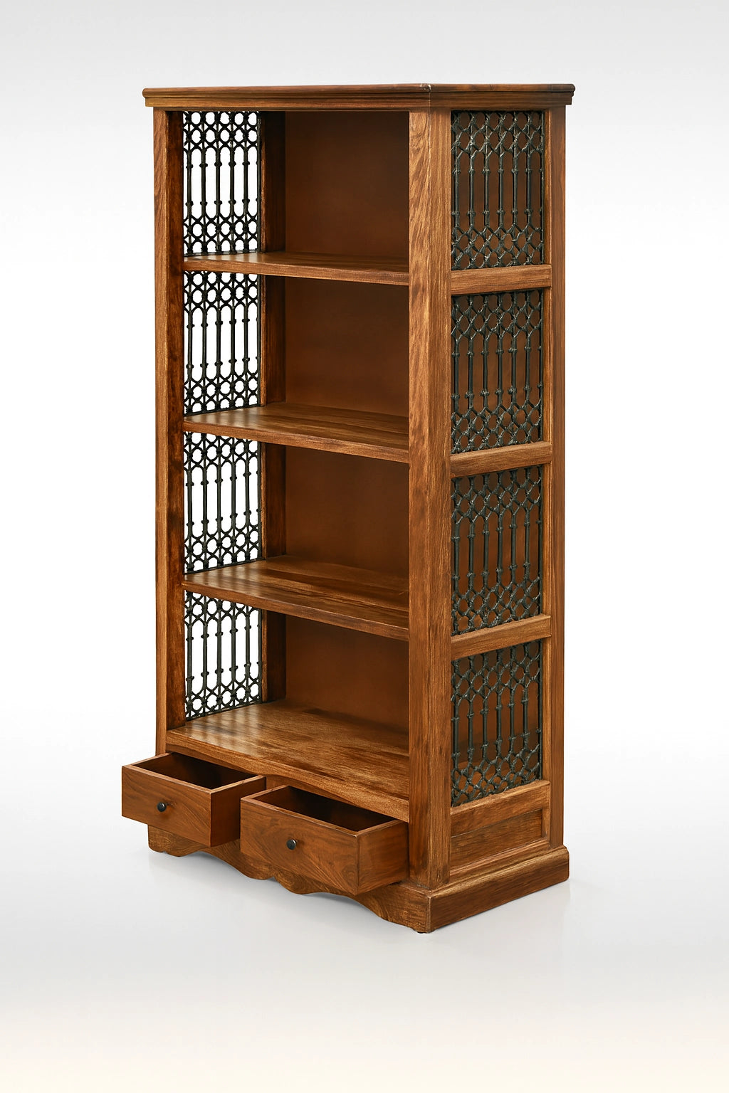 Lexus Sheesham Wood Bookshelf
