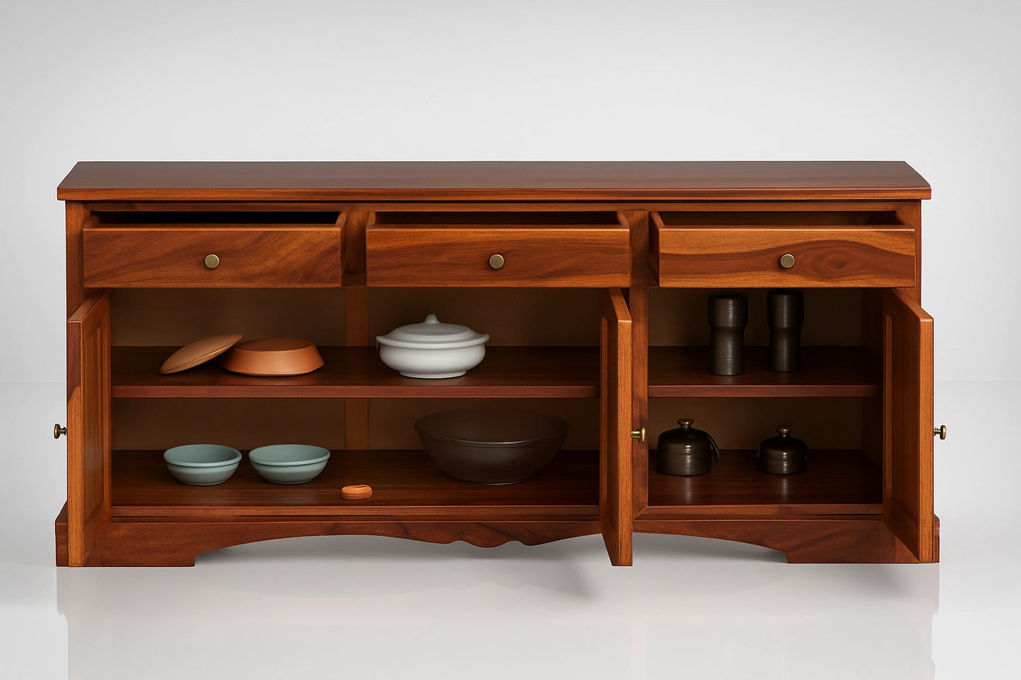Casa Wooden 3 Side Board