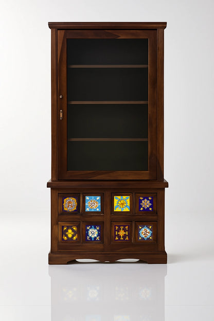 Casa Contemporary Sheesham Wood Bookshelf