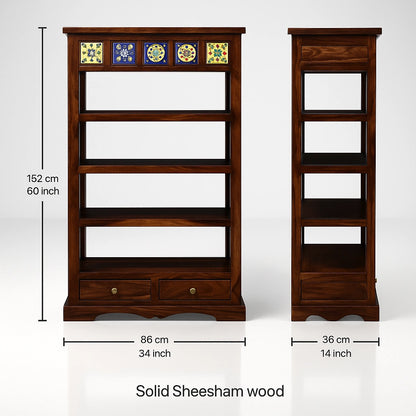 Casa Wooden Bookshelf